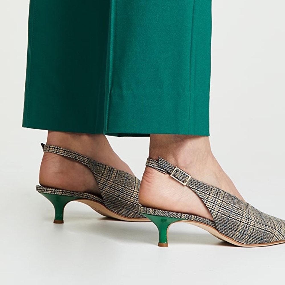 Tibi Lia Slingback Pumps